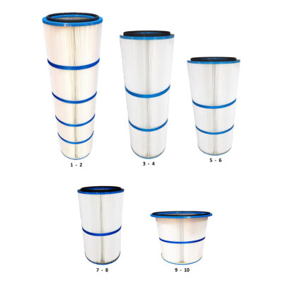 Filtros para cabine de pintura